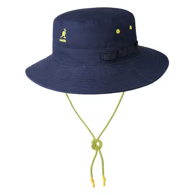 (S) Kangol Utility Cords Jungle Hat Fishing Sun Cap Bucket Camping - Navy