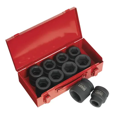 Sealey Premier Metric/Imperial Impact Socket Set 1"Sq Drive 10pc AK688