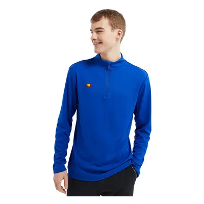 (L, Blue) Ellesse Mens Rolbi Anti-Odour Moisture Wicking 1/2 Zip Golf Sweater