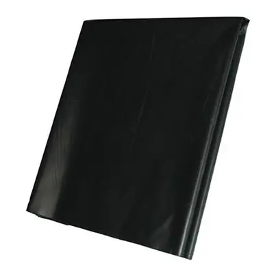 4M X 16M 500G Black Heavy Duty Polythene Plastic Building Dust Rubble Sheet Diy