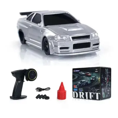 1:43 Ready to Run Drift Race Car Radio Control Toy Car 4WD Tyres Traffic Cones js