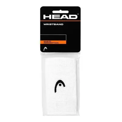 Head 5' Wristband Tennis Squash Sports Gym Pack - White