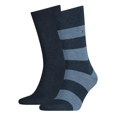 (M/L) Tommy Hilfiger Rugby Pack Socks - Jeans - M/L