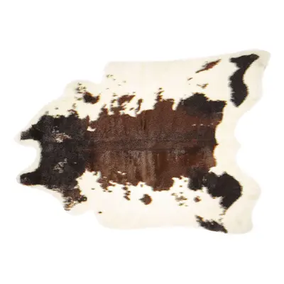 Faux Cowhide Area Rug Brown x cm NAMBUNG