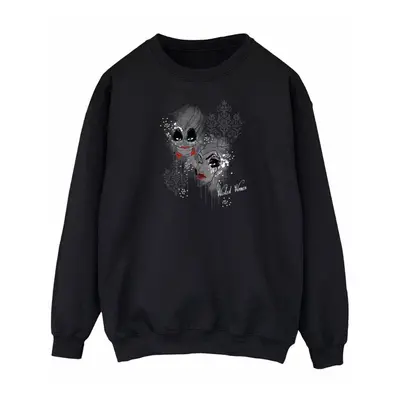 (XL, Black) Disney Womens/Ladies Wicked Women Sweatshirt