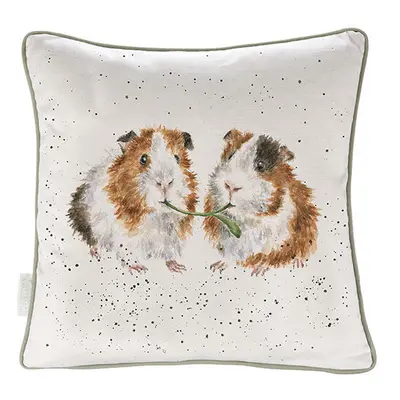 Wrendale Lettuce Be Friends Guinea Pig Cushion