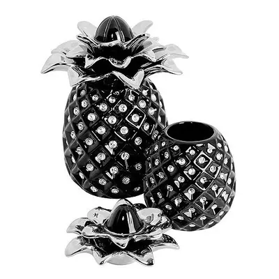 SMALL PINEAPPLE CERAMIC JAR - CP88