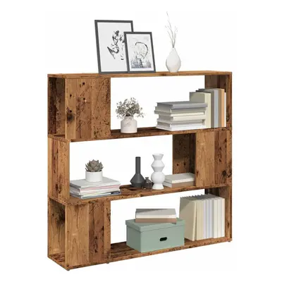 vidaXL Book Cabinet/Room Divider Old Wood 100x24x94 cm room divider