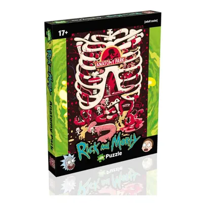 Rick & Morty Anatomy Park piece Jigsaw Puzzle