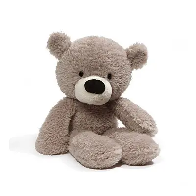 GUND Fuzzy Teddy Bear Stuffed Animal Plush, Gray, 13.5