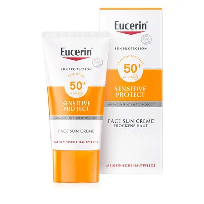 Eucerin Sensitive Protect Face Sun Creme LSF 50+, ml Cream