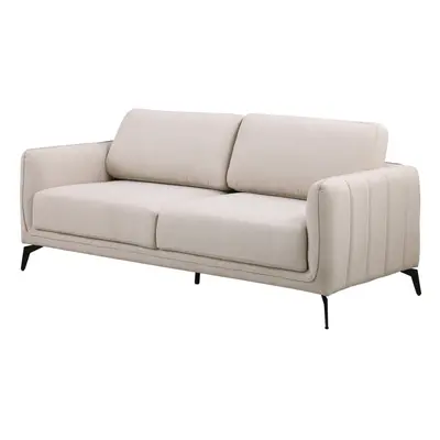 (3 Seater, Beige) OSLO MODERN SCANDI STYLE FABRIC or SEATER SOFA