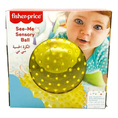 Fisher Price See-Me Sensory Ball Yellow 17cm