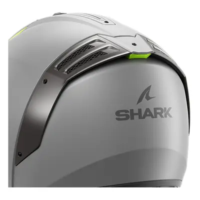 Shark Spoiler Silver / Fluo Yellow For Spartan RS Helmets