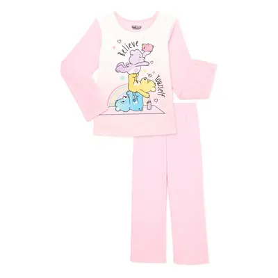 Care Bears Little Girls Piece Pajamas Sleep Set (4-5) Pink