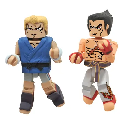 Diamond Select Toys Street Fighter X Tekken Minimates Series 2: Abel vs Kazuya, 2-Pack