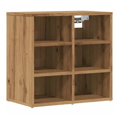 (artisan oak, pcs) vidaXL Shoe Cabinets pcs Old Wood 52x30x50 cm shoe storage shoe cupboard