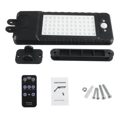 (120 COB) 120COB/60LED Solar Flood Light Modes Induction Spotlight Waterproof Camping Light with