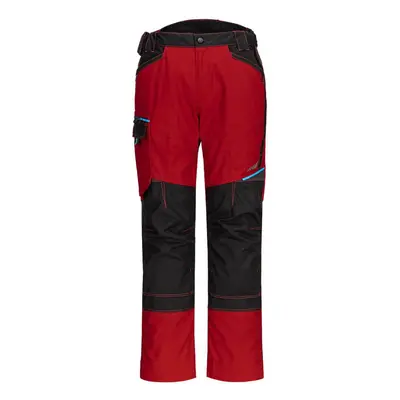 (34S, Deep Red) Portwest Mens WX3 Work Trousers