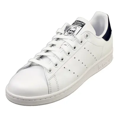 (4) adidas Stan Smith Mens Classic Trainers in White Navy