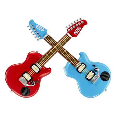 Little Tikes Real Jam Twice The Fun Two Toy Guitars with Cases