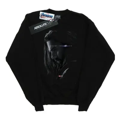 (4XL, Black) Marvel Mens Avengers Endgame Avenge The Fallen Bucky Sweatshirt