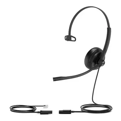 Headset YHS34 Mono One Ear Headphones with RJ Connection Cable