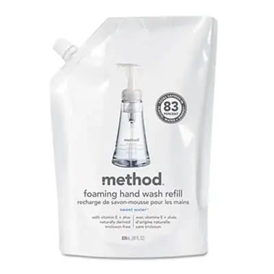 Method Foaming Hand Wash Refill, oz. Pouch, Sea Minerals