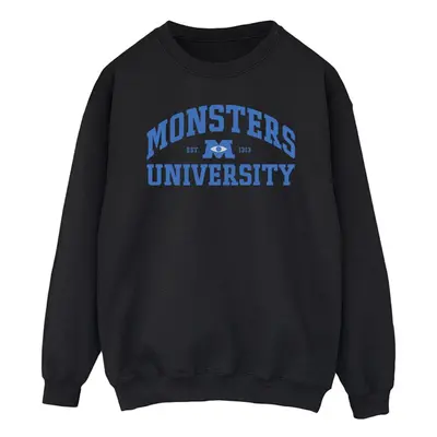 (M, Black) Disney Mens Monsters University Logo Sweatshirt