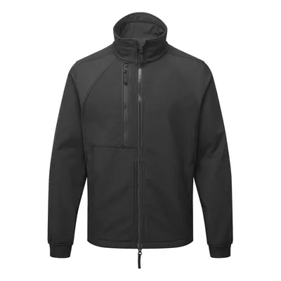 (Black, XL) Portwest WX2 Eco Softshell Jacket (2L)