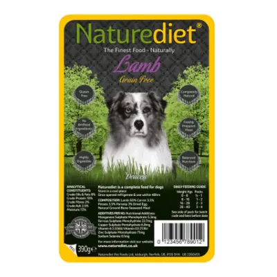 Naturediet Grain Free Lamb, x 390g