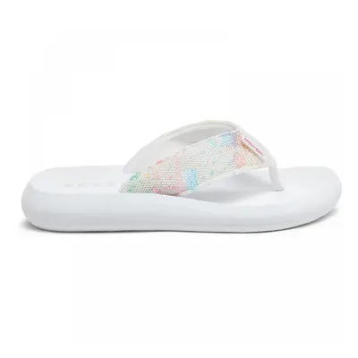 (7 (Adults')) Spotlight Barker | White | Women's Flip-Flop