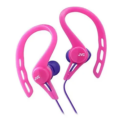 JVC HAECX20P Sports Clip Inner Ear Headphones, Pink