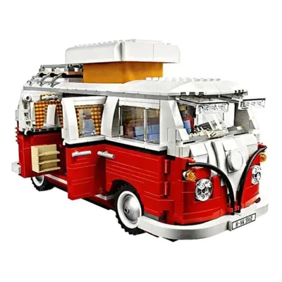 (as the picture) 1354pcs Vw Volkswagen T1 Camper Bricks Van Car Bluding Blocks High-techc Ideas 