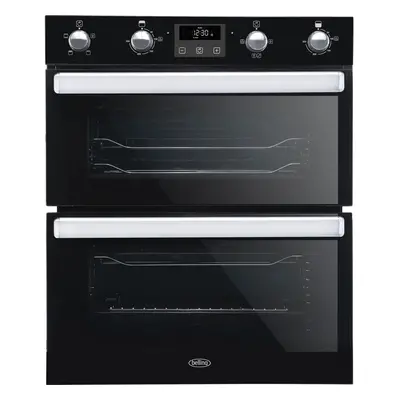 Belling BI702FPCT Built Under Electric Double Oven - Black