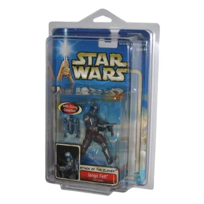 Star Wars Attack of The Clones Figure: Jango Fett (Final Battle)