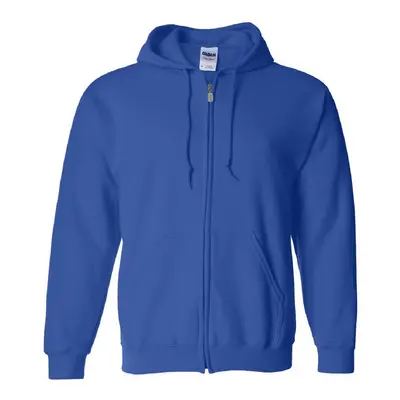 (5XL, Royal) Gildan Heavy Blend Unisex Adult Full Zip Hooded Sweatshirt Top