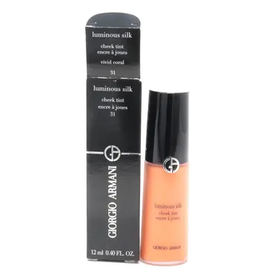 (31 Vivid Coral) Giorgio Armani Luminous Silk Multi-Purpose Glow Concealer 0.4oz New With Box