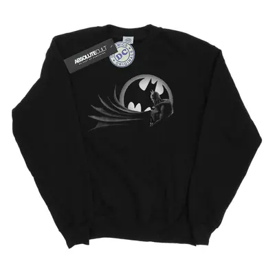 (XL, Black) DC Comics Mens Batman Spot Sweatshirt