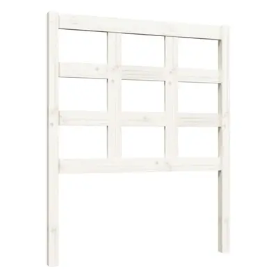 (white, 80.5 x x cm) vidaXL Bed Headboard Home Bedroom Decorative Bed Header Panel Solid Wood Pi