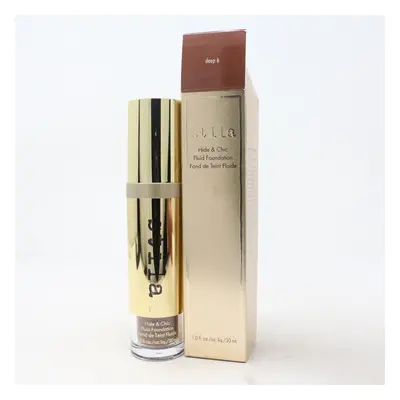 (Deep 6) Stila Hide & Chic Fluid Foundation 1.0oz/30ml New With Box