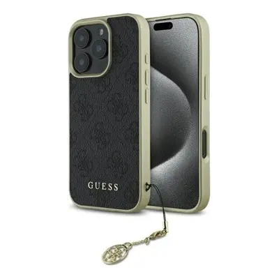 Guess 4G Charms Collection case for iPhone Pro Max 6.9" Black - GUHCP16XGF4GGR