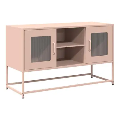 (pink, 100.5 cm) vidaXL TV Cabinet Anthracite 100.5x39x60.5 cm Steel TV stand TV sideboard