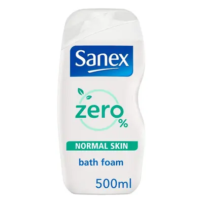 Sanex Zero% Bath Foam for Normal Skin, ml