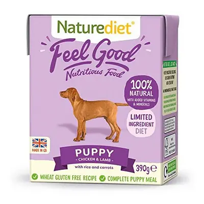 Naturediet Feel Good Puppy Complete Wet Food 390g x