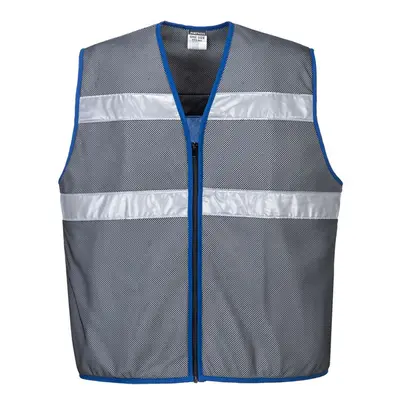 (S-M, Grey) Portwest Unisex Adult Cooling Vest