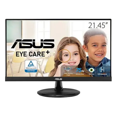 ASUS VP227HE Eye Care Monitor inch , Full HD, 75Hz, Low Blue Light