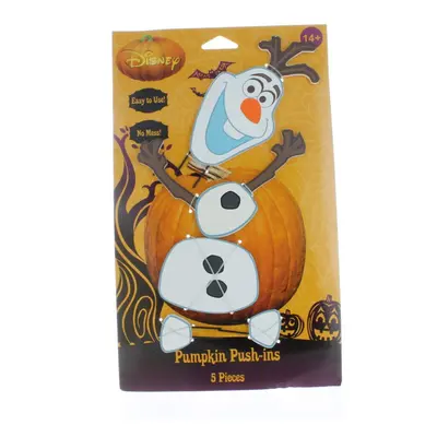 Pumpkin Push-Ins Disney Olaf Halloween Wooden Pumpkin Decoration