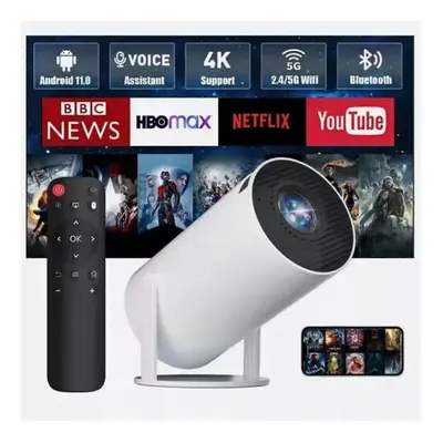 5g 4k Projector Smart Hd Led Wifi Bluetooth Hdmi. Usb Android Office Home Theater