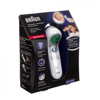 Braun No Touch + Forehead Thermometer NTF3000